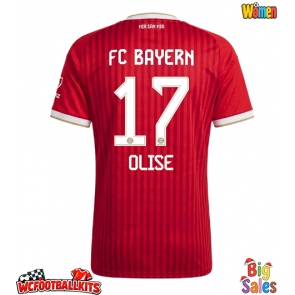Bayern Munich Michael Olise #17 Replica Home Stadium Shirt for Women 2026-27 Short Sleeve